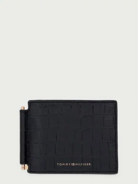 Tommy Hilfiger portofel pentru bărbați din piele negru