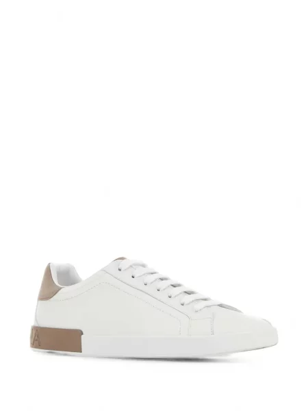 Sneakerși Dolce & Gabbana cu autograf alb