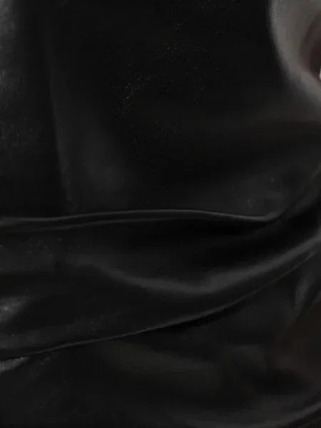 Fustă din piele Isabel Marant drapată negru