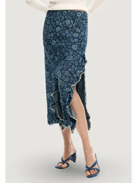 Desigual Farmer szoknya Anem kék