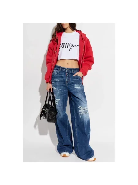 Jeansy Dsquared2 niebieskie