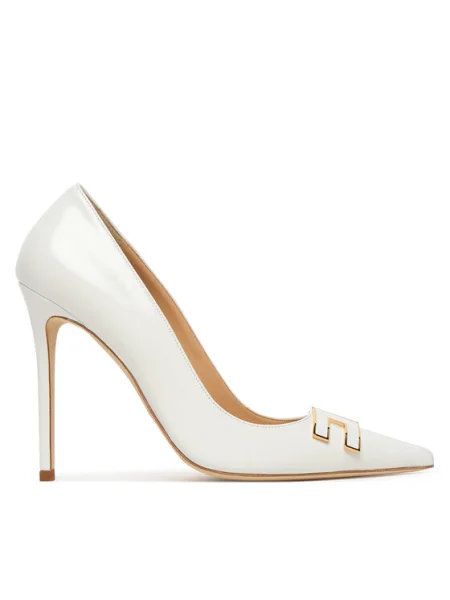 Elisabetta Franchi Pantofi cu subțire alb