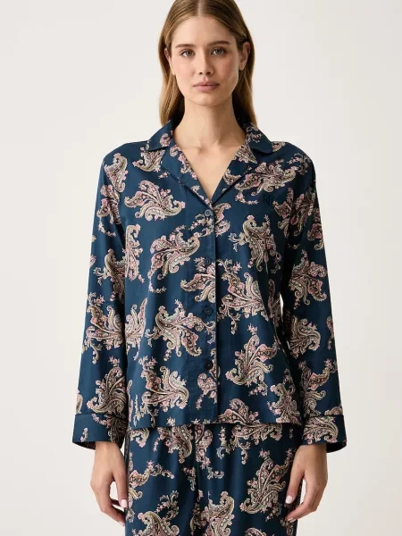 Lauren Ralph Lauren dvojdielne pyžamo dámske s bavlnou