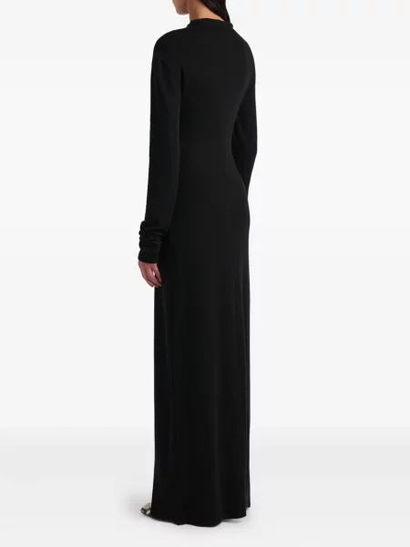 Rochie maxi Khaite de costum negru