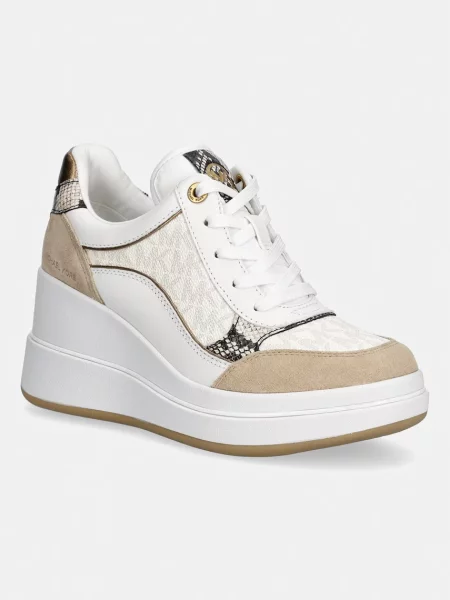 MICHAEL Michael Kors Emmy Wedge Trainer sneakers pentru femei bej