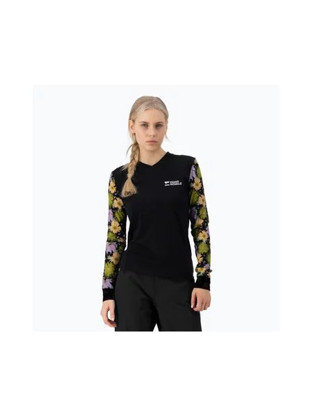 Спортивна футболка Mons Royale з довгим рукавом чорна