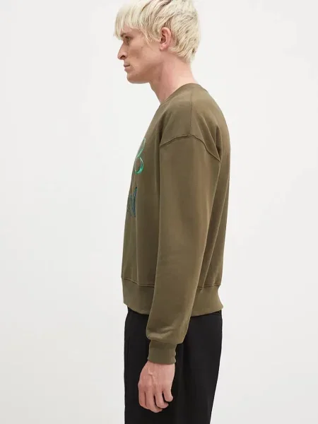Andersson Bell μπλούζα Milan Embroidery Sweatshirt πράσινο