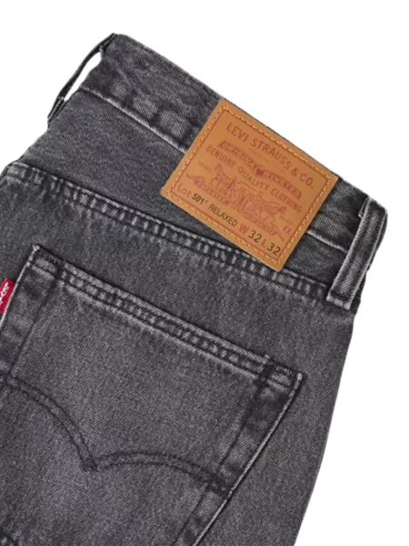 Hanorac cu glugă Levi's® cu decolteu rotund cu autograf cu cordon maro