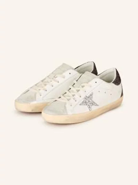 Golden Goose Sneakersy Super-Star weiss białe