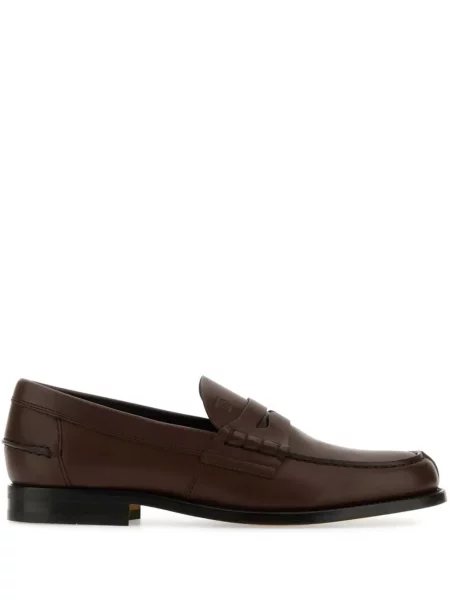 Pantofi loafer Tod's din piele maro