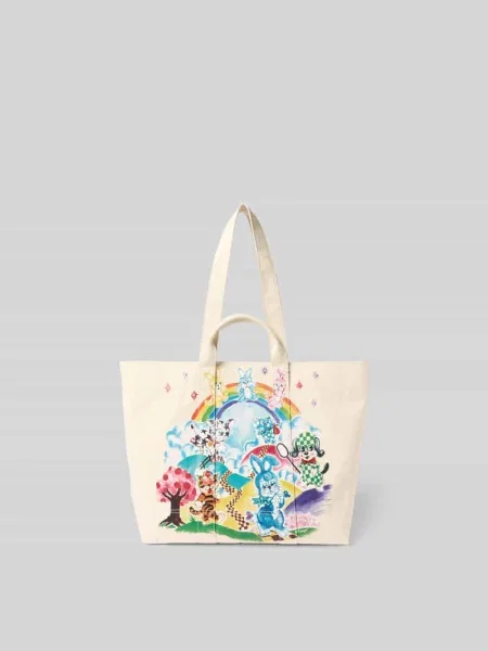 Torba shopper z czystej bawełny Kenzo