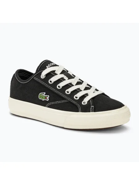 Дамски обувки Lacoste black / off white бяло