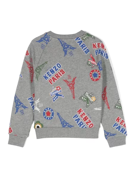 Bluza dziecięca Kenzo szara