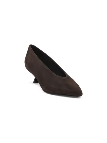Pantofi Angelina Folies maro