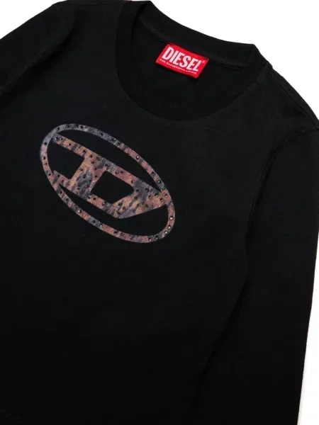 Bluza dziecięca Diesel czarna