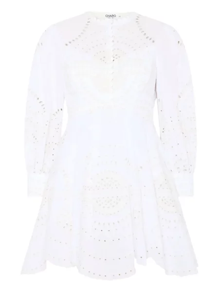 Oblekové mini mini šaty Charo Ruiz Ibiza bílé