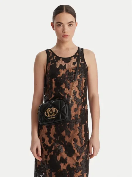 Geantă LOVE MOSCHINO negru