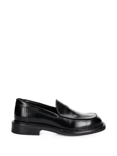 Pantofi loafer Filling Pieces cu autograf negru