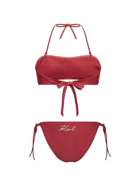 Bikini Karl Lagerfeld roșu