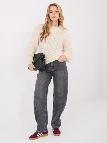 Pulover Italy Moda negru