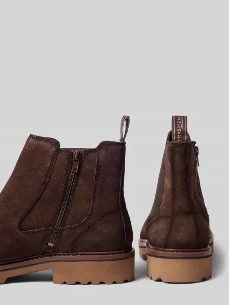 Buty chelsea z naturalnej skóry z krowy Tamaris