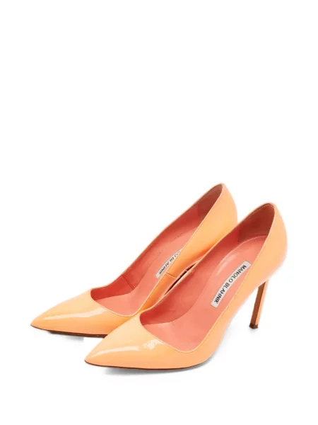 Lodičky Manolo Blahnik oranžová