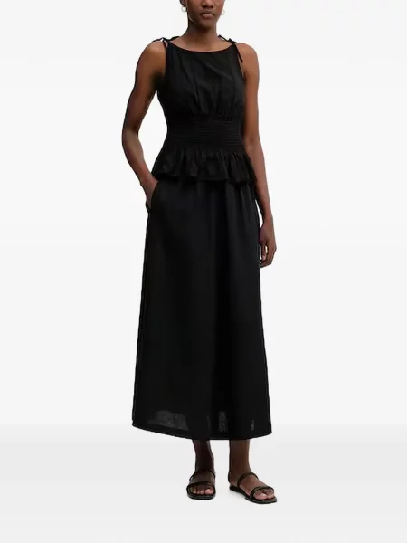 Fustă midi Benetton negru