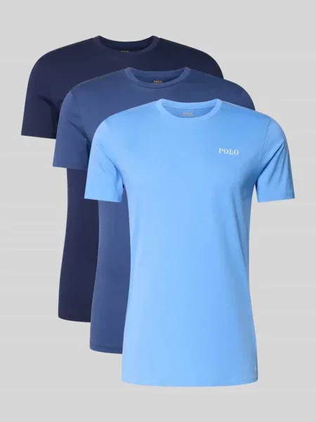 Góra od piżamy o kroju regular fit z czystej bawełny Model CREW-SLEEP-TOP' Polo Ralph Lauren Underwear