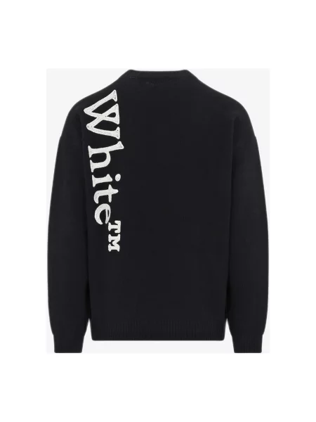 Sweter Off-white wełniany biały