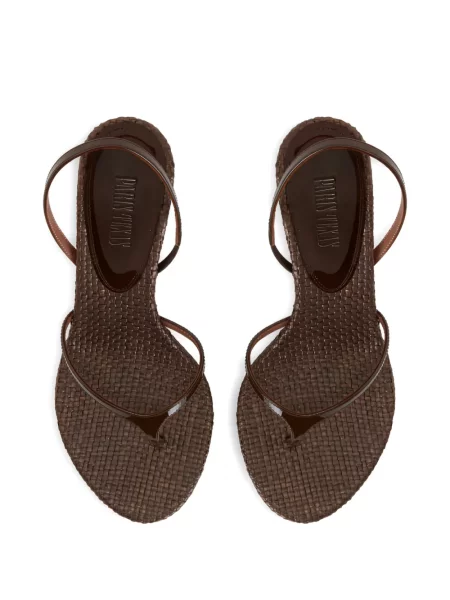 Chiloți tanga Paris Texas slingback maro