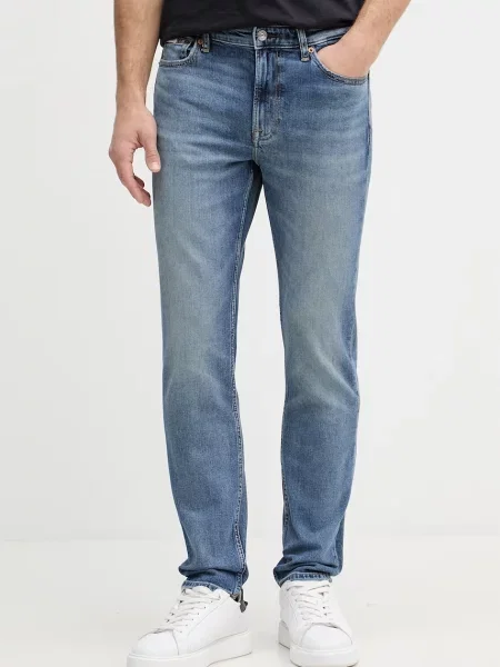 Calvin Klein Jeans Jeans hlače Tapered Fit modra