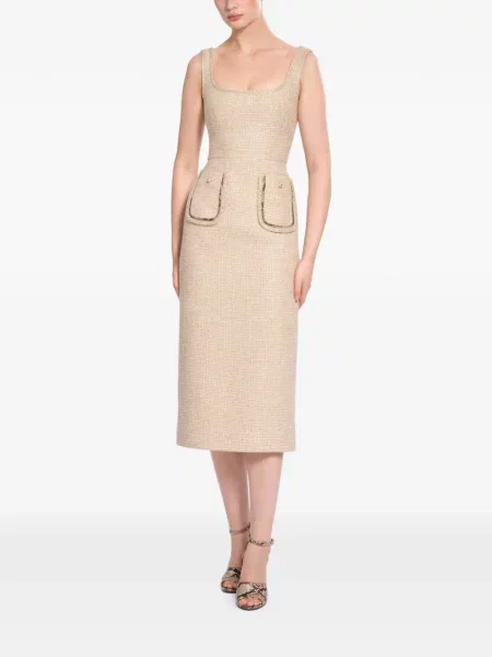 Bouclé rochie midi Elie Saab cu imagine