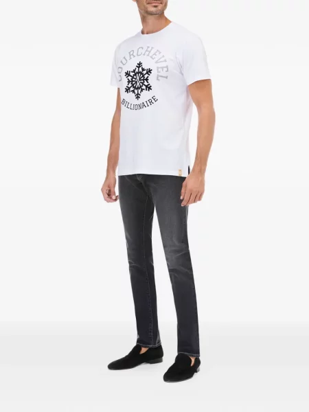 Blugi Billionaire cu 5 buzunare gri
