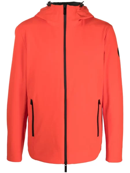 Geacă Woolrich cu glugă portocaliu