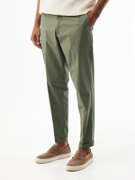 MEXX Chino nohavice zelená