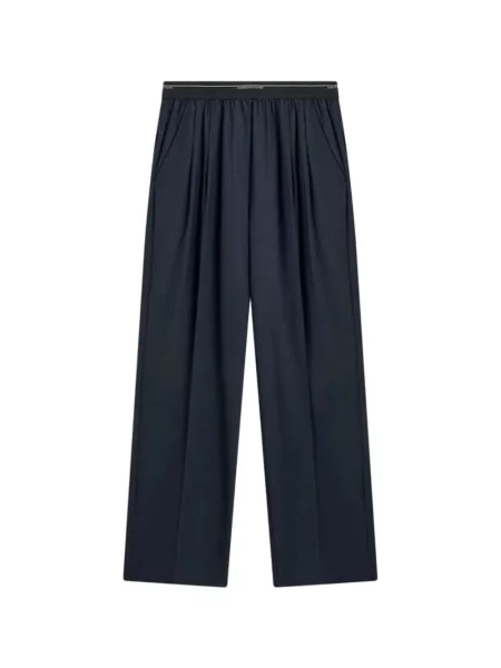 Pantaloni Semicouture cu autograf albastru