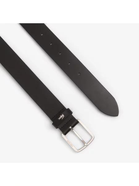 Lacoste De piele curea negru