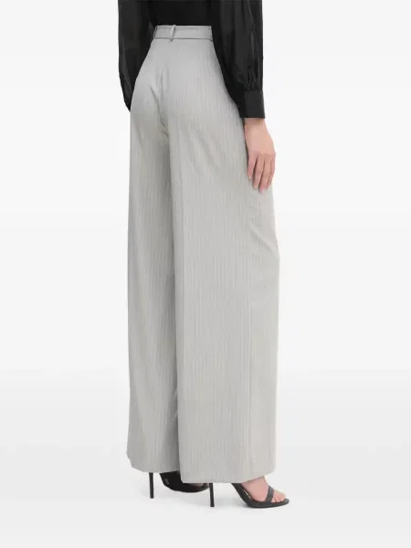 Cu centură pantaloni Haveone gri