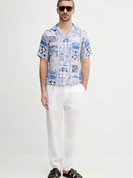 Льняні штани Paul&Shark