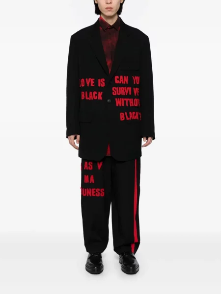 Pantaloni Yohji Yamamoto negru