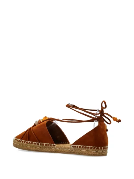 Balerini Jimmy Choo din piele maro