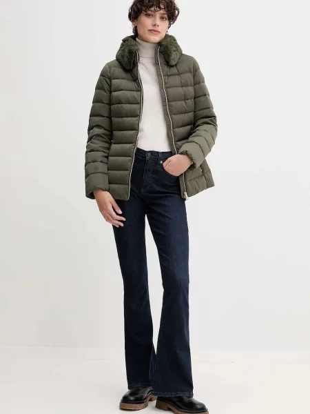 Geox geacă de puf BETTANIE verde