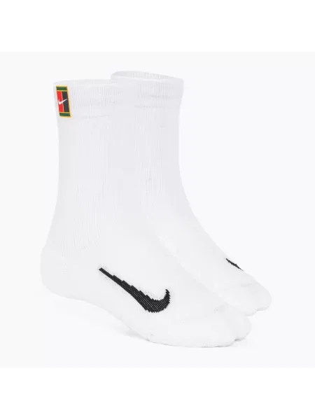 Шкарпетки тенісні Nike Court Multiplier Cushioned Crew white/white білі