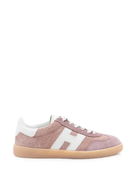 Sneakerși Hogan cu autograf roz