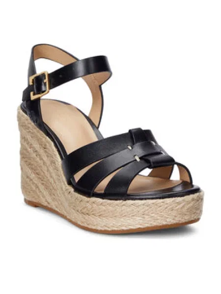 LAUREN RALPH LAUREN Espadrilky Soffia černá