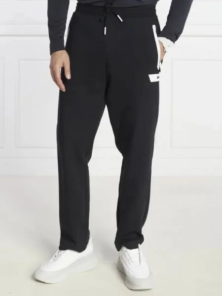 BOSS GREEN Pantaloni de trening Hadim negru