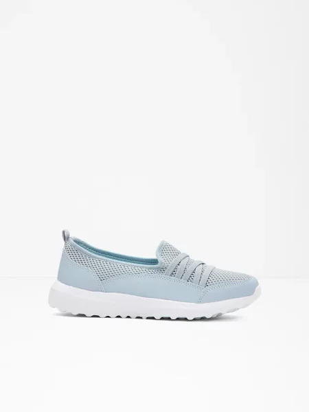 Wygodne sneakersy wsuwane z lekką podeszwą niebieskie