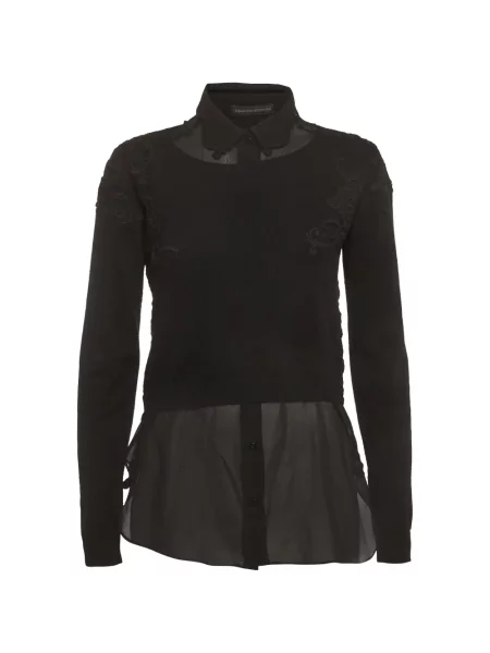 Top Ermanno Scervino negru