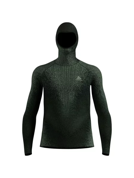 Bielizna termoaktywna z długim rękawem Odlo BL TOP facemask l/s PERFORMANCE szara
