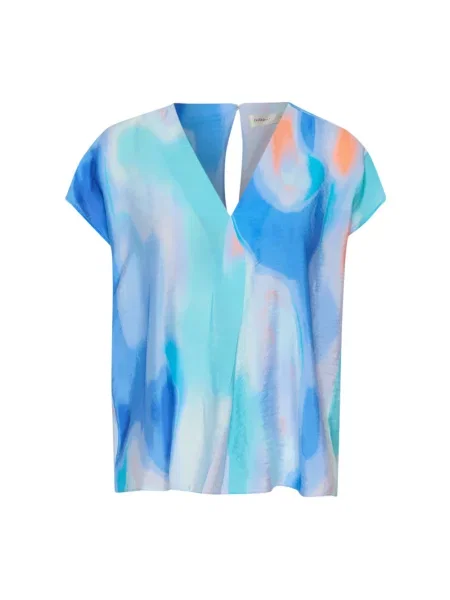 Koszulka Inwear z nadrukiem bez fiszbin w abstrakcyjne wzory